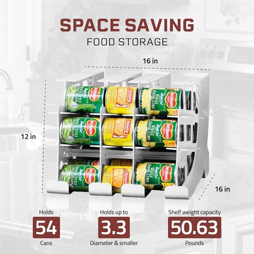 FIFO Pantry Storage Organizer Dispenser Rack for Canned - Image 4