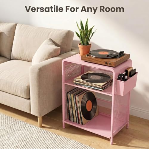 Small 3 Tier Printer Stand for Under Desk, Height | Home Organization - Image 7