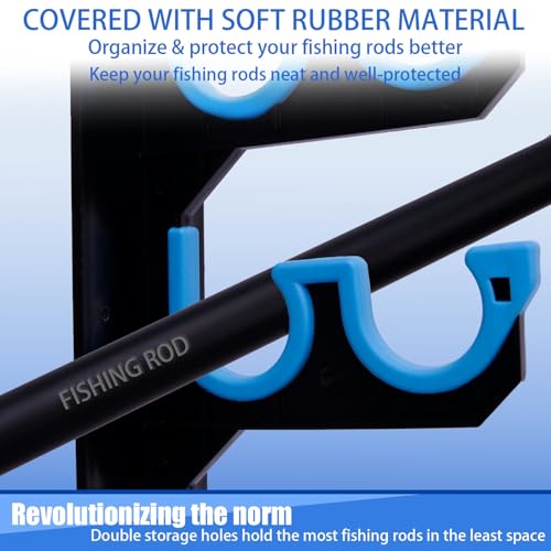 Fishing Rod Holders for Garage, Wall or Ceiling Mounted - Image 3