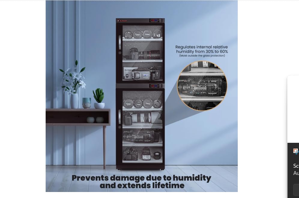 195L Electronic Dry Cabinet with Combination Lock - Image 7