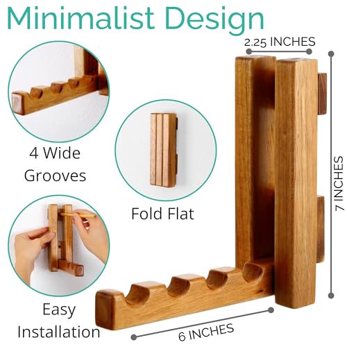 Clothes Drying Rack Wall Mounted, Foldaway Clothes Rail - Image 3