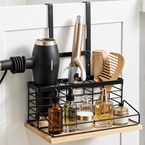 Metal Hair Tool Organizer Hair Dryer Holder for Bathroom - Image 2