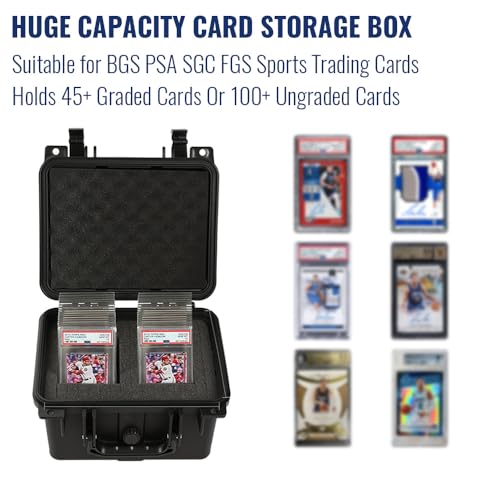 GRAND ORANGE Card Storage Box Fit BGS PSA SGC FGS Sports - Image 7