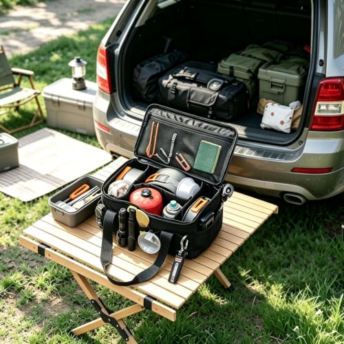 Tactical Camping Storage Bag 14L Utility Tote Bag Camp - Image 8