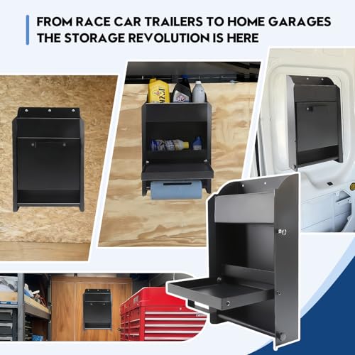Wall-Mount Work Station Storage Cabinet for Enclosed Trailers - Image 7