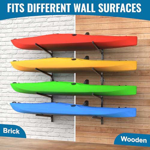 Kayak Storage Rack, Kayak Wall Mount Rack - Image 6