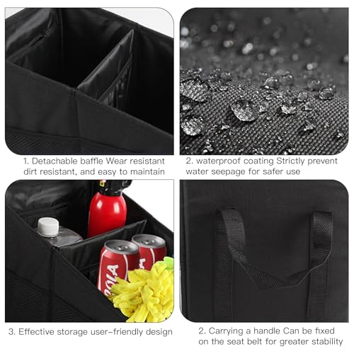 Trunk Organizer - Car Seat Organizer Front or Backseat - Image 5