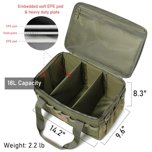 Tactical Camping Storage Bag 18L Utility Tote Bag Camp - Image 4