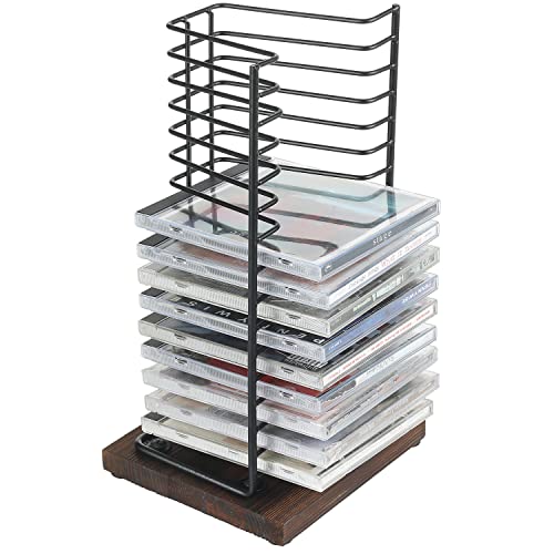 MyGift CD Storage Rack, 15 Disc Jewel Case Holder - Image 5