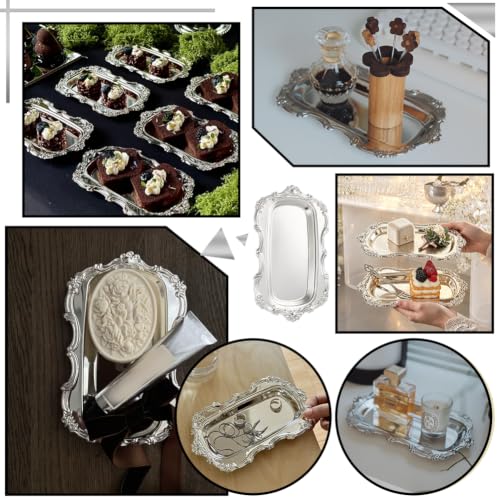 NBEADS Serving Platter Jewelry Display Tray, 6 Pcs - Image 6
