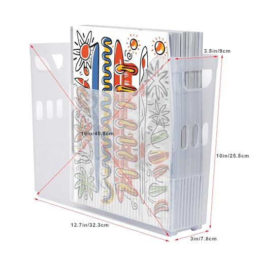 4PCS 12x12 Paper Storage, Scrapbook Paper Storage - Image 3