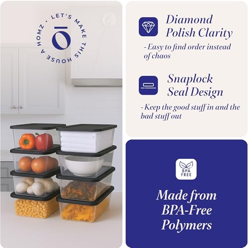 HOMZ Snaplock, Small Clear Plastic Storage Organizer | All Products - Image 4