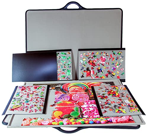 jigthings – Jigsort 1500 – Jigsaw Puzzle Board with Carry Case - Image 2