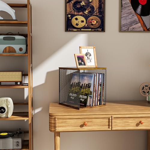 1 Cube Record Holder Vinyl Record Storage, DIY Stackable - Image 3