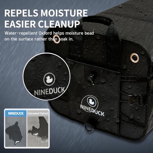1680D 114L Extra-Large Collapsible Car Trunk Organizer with Lid - Image 4