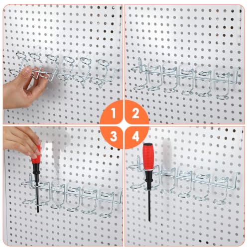 6 Pcs Pegboard Screwdriver Holder Set, Screwdriver | Home Organization - Image 5