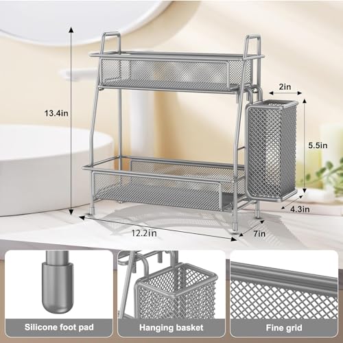 LEMIKKLE Spice Rack Organizer for Kitchen Counter, Spices - Image 3
