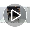 Expandable Adjustable Cabinet Shelf Organizer - Stackable - Image 8