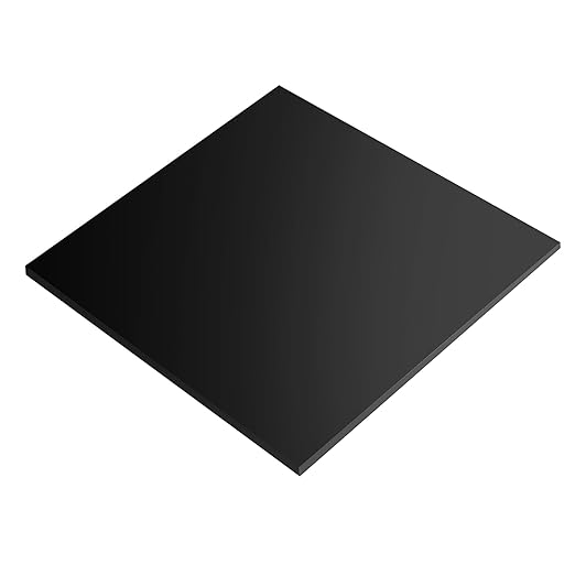 TORRAMI Neoprene Rubber Sheet Roll 3/16" (.187") Thick x 12" Wide x 12" Long for DIY Gaskets, Pads, Seals, Crafts, Flooring,Cushioning of Anti-Vibration, Anti-Slip