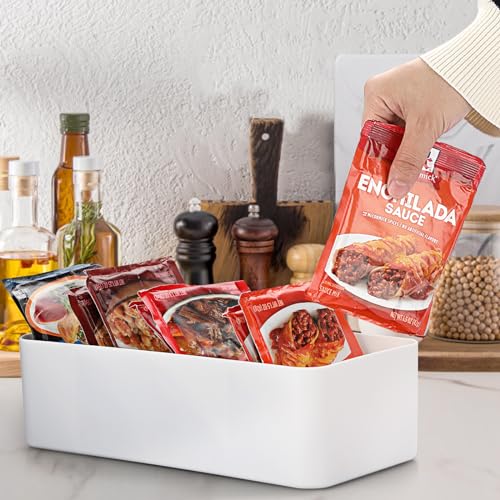 BSTKEY Seasoning Packet Organizer, White Plastic Sto | All Products - Image 6