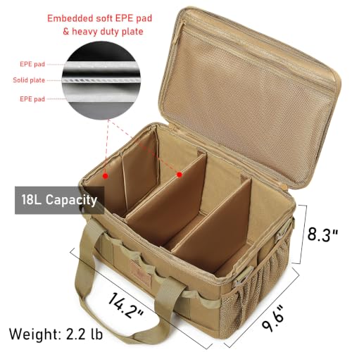 Tactical Camping Storage Bag 18L Utility Tote Bag Camp - Image 4
