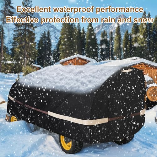 Log Splitter Cover, 1200D Heavy Duty Tear Resistant Wood Splitter - Image 7