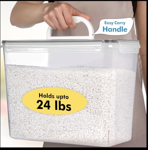 Shazo 2 PC (11L | 372 oz) Flour Sugar Storage Containers - Image 3