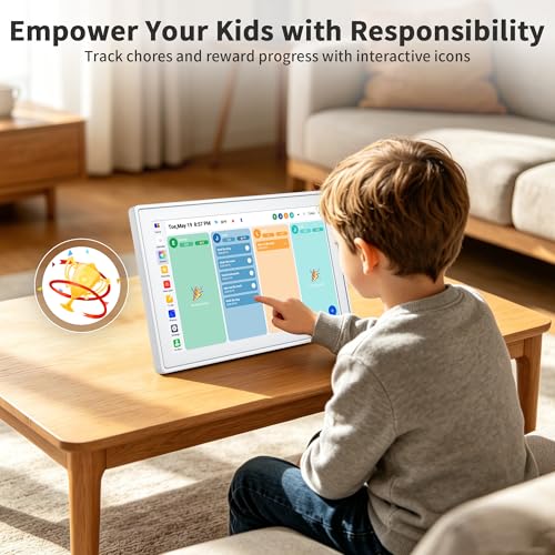 Digital Calendar 15.6 Inch, Smart Touchscreen Wall Calendar - Image 5