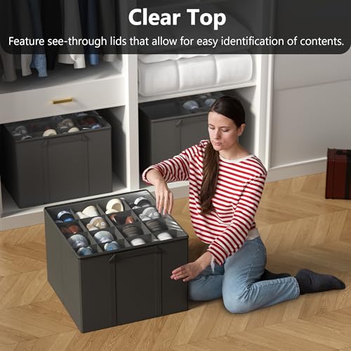 SUOCO 2 Pack Shoe Organizer for Closet, Fits up to 3 | All Products - Image 4