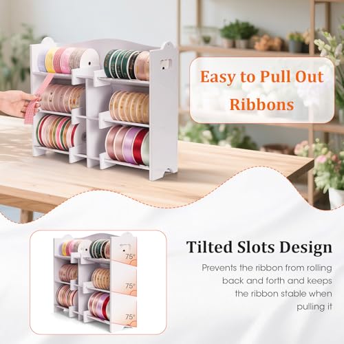 Stackable Ribbon Organizer for Spools up to 4 Inches - Image 6