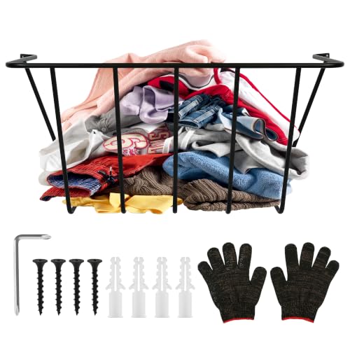 29.6'' Upgraded Blanket Holder, Metal Wall Mount Rack for Towels - Image 2
