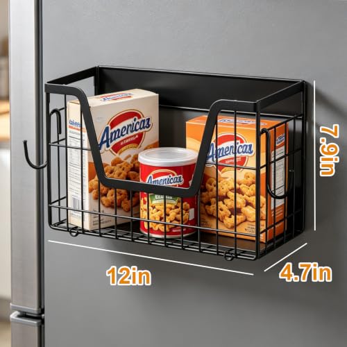 2 Set Magnetic Basket for Refrigerator Door,Magnetic - Image 3