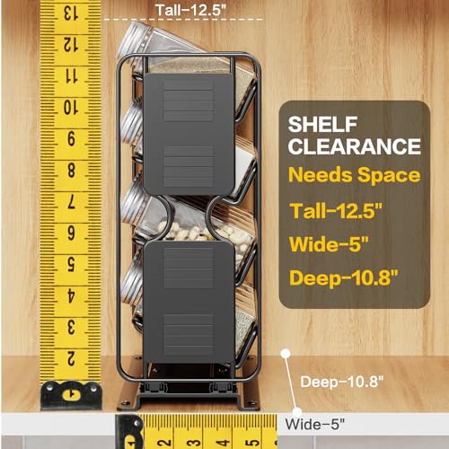 Spice Rack Organizer Drawer Cabinet: Pull Out Spice - Image 3