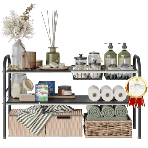 Under Sink Organizers and Storage,Expandable under cabinet - Image 2
