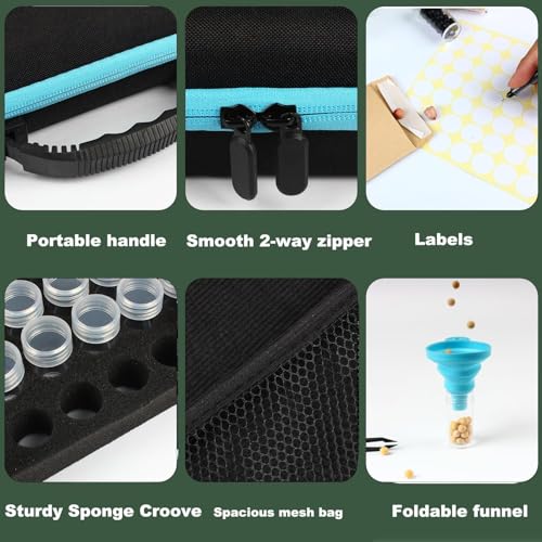 60 Slots Seed Storage Organizer with 10 Seed | Home Organization - Image 7