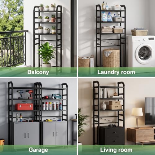 Over The Toilet Storage Rack,Heavy Duty Oval Tube Frame - Image 8