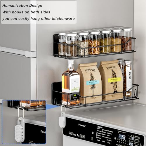 Magnetic Spice Rack for Refrigerator,8 Pack Magnetic Fridge Shelf - Image 5