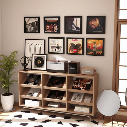 Emfogo 4 Pack Vinyl Record Frame for the Wall, Wall-Mounted Vinyl - Image 7
