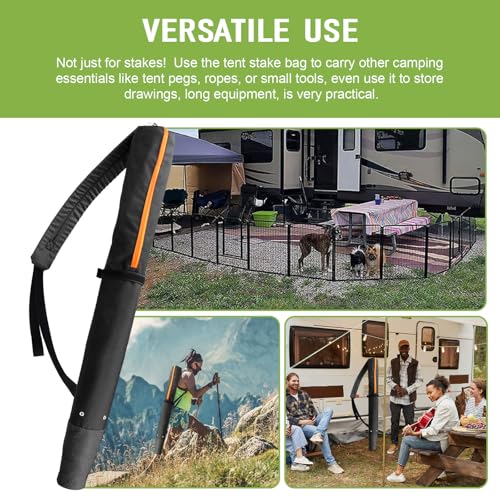 Stakes Storage Bag, Dog Playpen Stake Bag 35" Suitable - Image 8