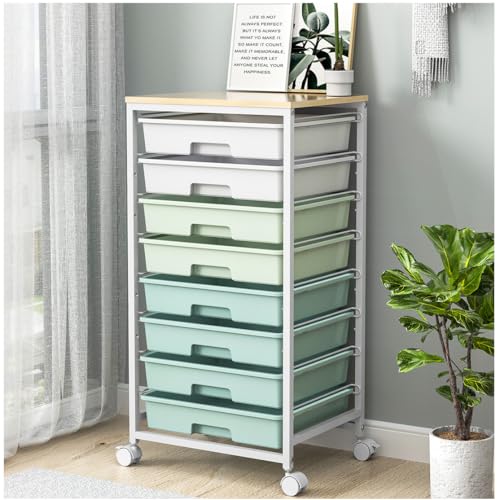 SYKIARIOL Rolling Cart with Drawers,Craft Organizers and Storage - Image 2