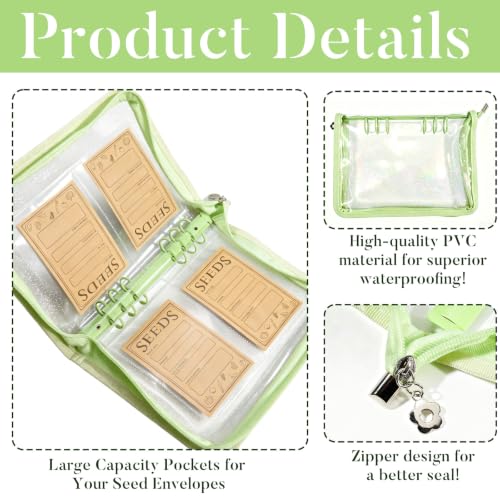 Seed Storage Organizer Binder, Seed Packet Organizer - Image 4