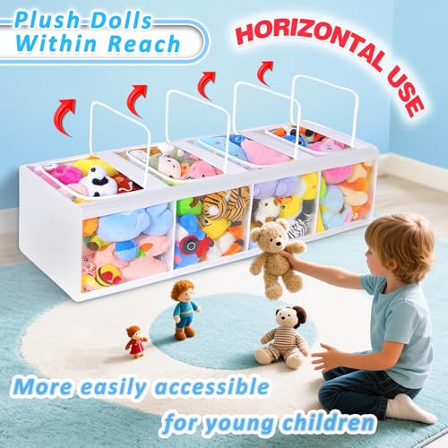 Transparent Dustproof Stuffed Animal Storage - Plushies - Image 5