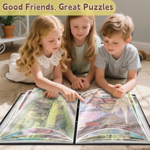 Puzzle Storage Folder with Labeling Tab,Puzzle Binder - Image 8
