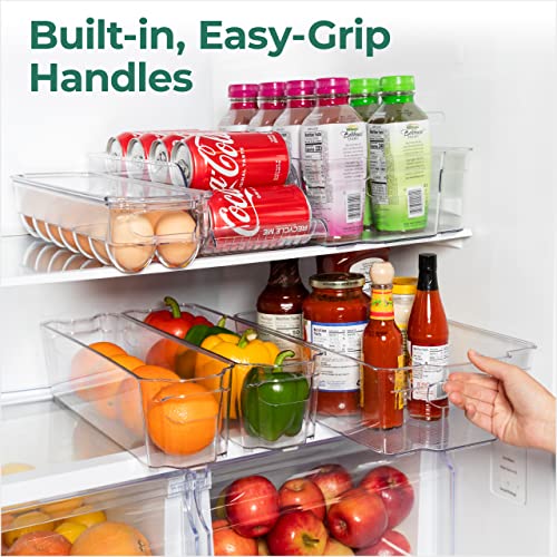 Greenco Refrigerator Organizers and Storage - Clear Fridge - Image 7