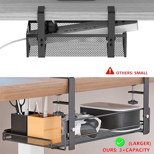 Cable Management Under Desk Storage Computer Cable Management - Image 6
