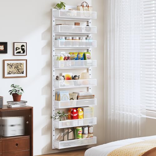 Pantry Door Organizers and Storage, 8-Tier Large Met - Image 6