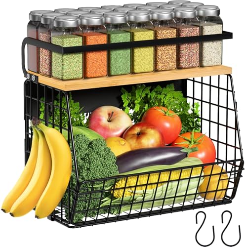 Ofiray-home Magnetic Shelf for Fridge with Wood Lid, | All Products - Image 2