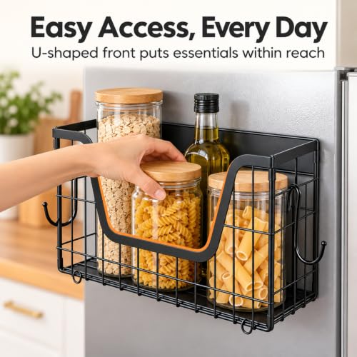 Saiveina Magnetic Fridge Shelf Organizer, Ventilated - Image 5