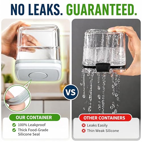Airtight Food Storage Containers with Lids – 6 Pack - Image 6
