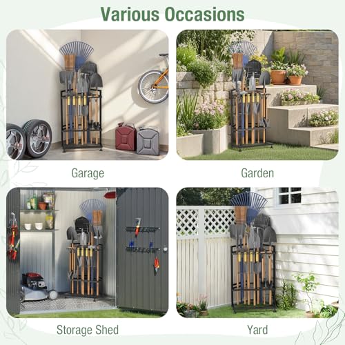 Garden Tool Organizer for Corner,Metal Yard Tool Org | All Products - Image 7